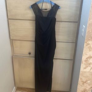 Black gown dress